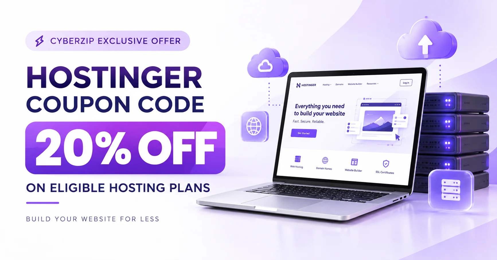 Hostinger Coupon Code: Get 20% OFF Eligible Hosting Plans